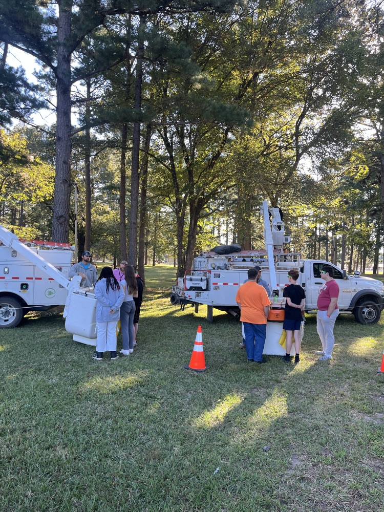 Teens attendingTraffic Safety Day. 