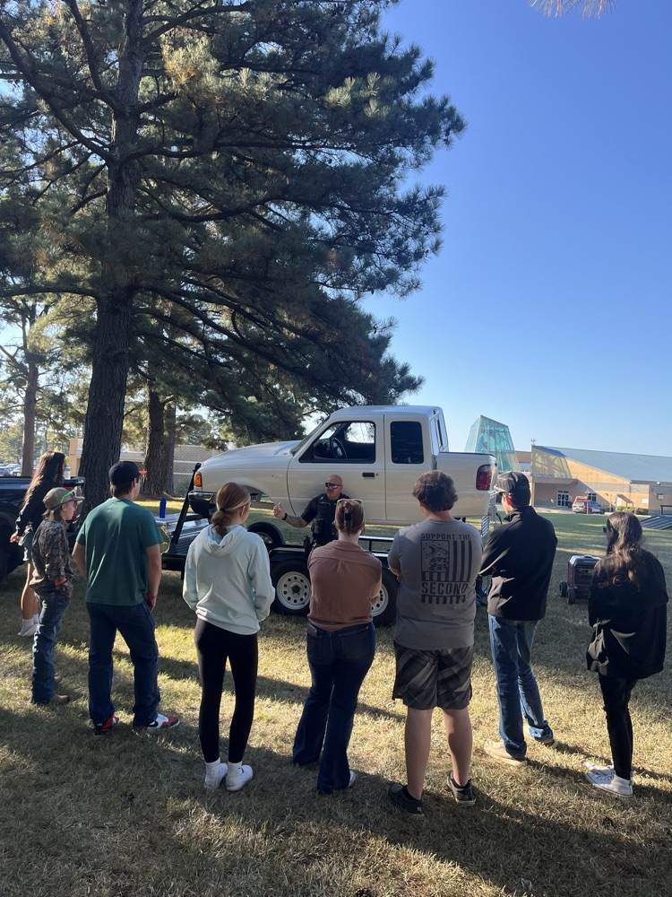 Teens attendingTraffic Safety Day. 