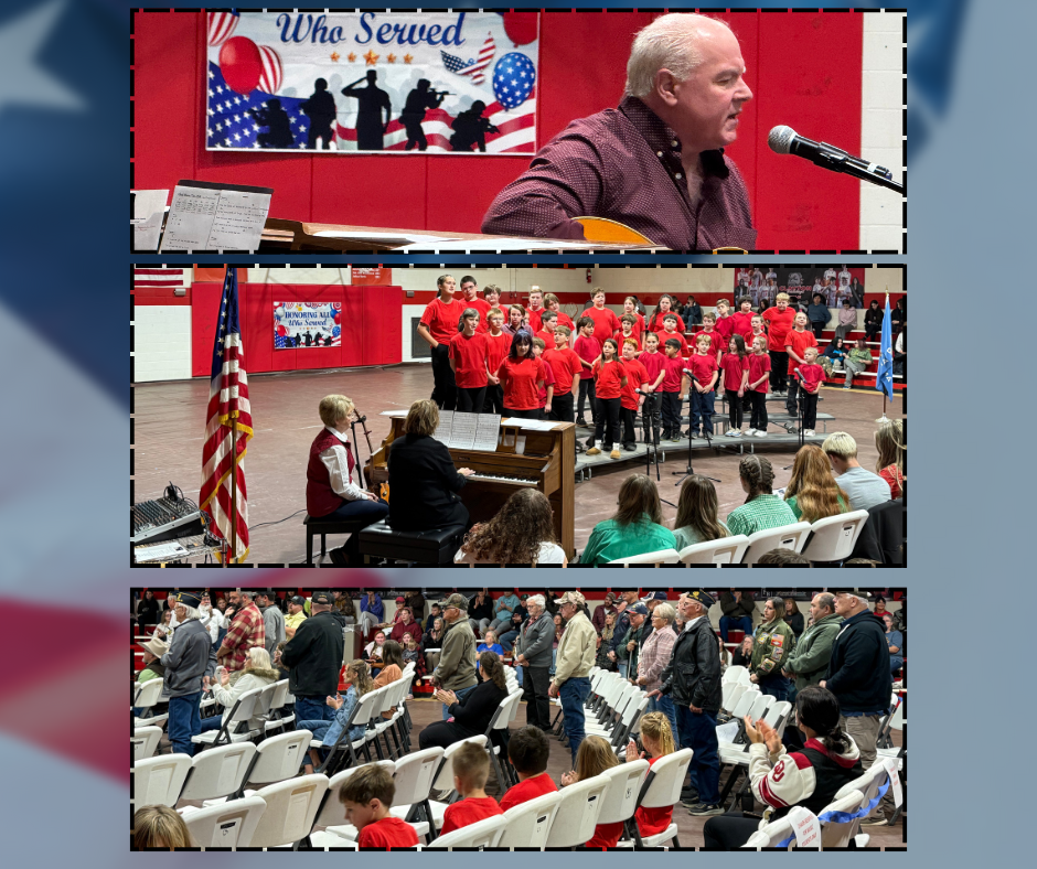 flyer with pictures from event