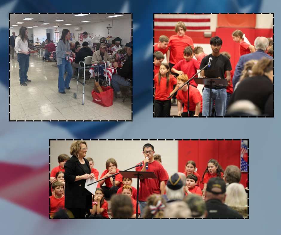 flyer with pictures from event