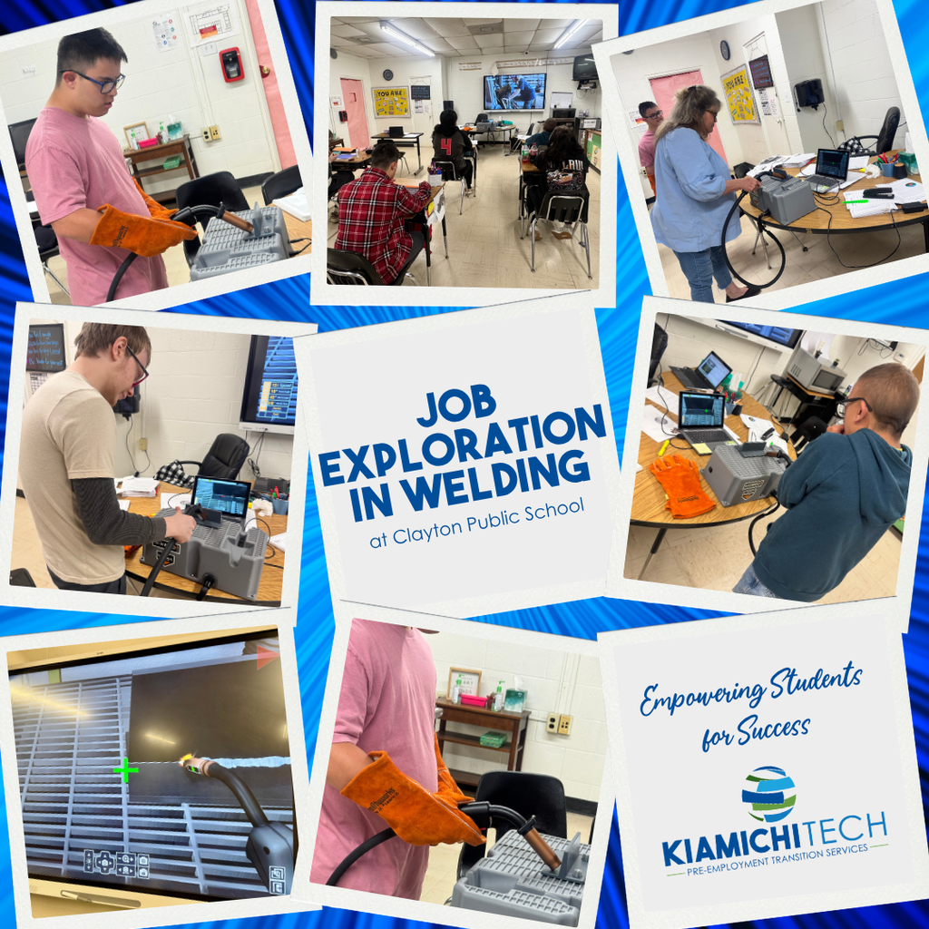 flyer with picture of students 