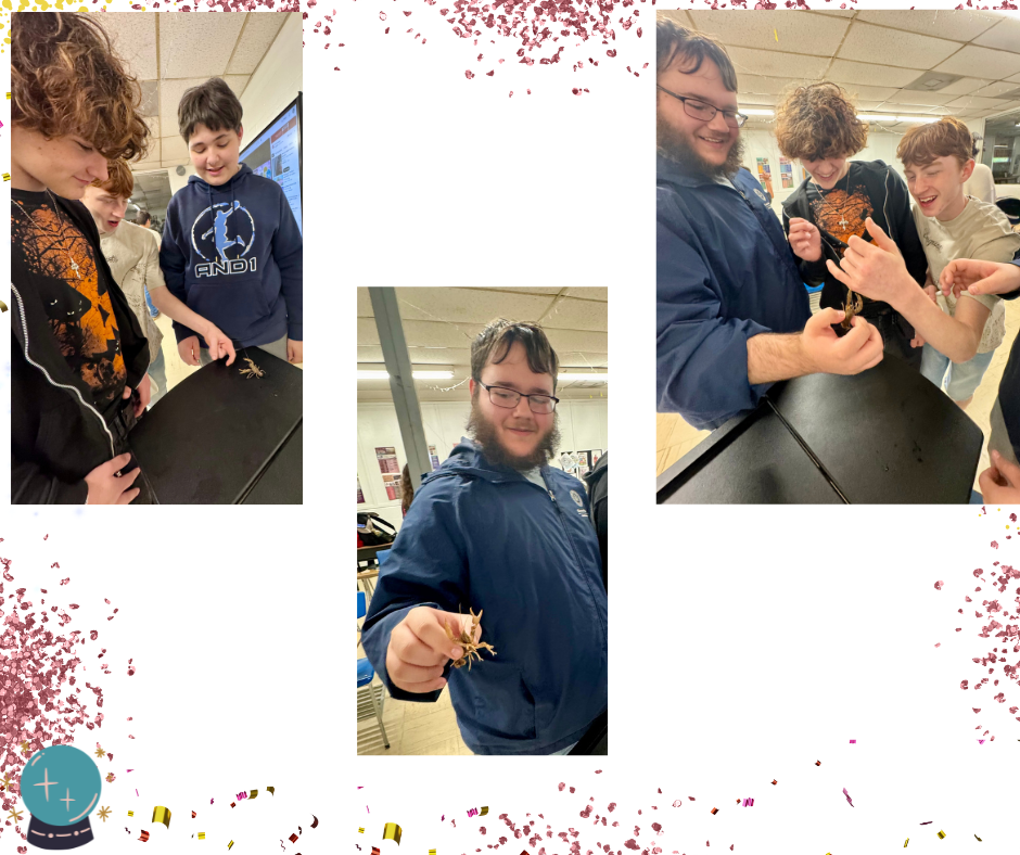 flyer with picture of students 