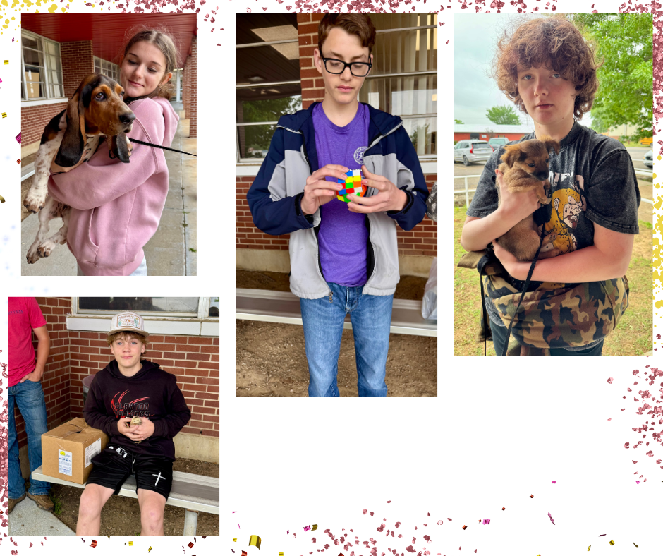 flyer with picture of students 