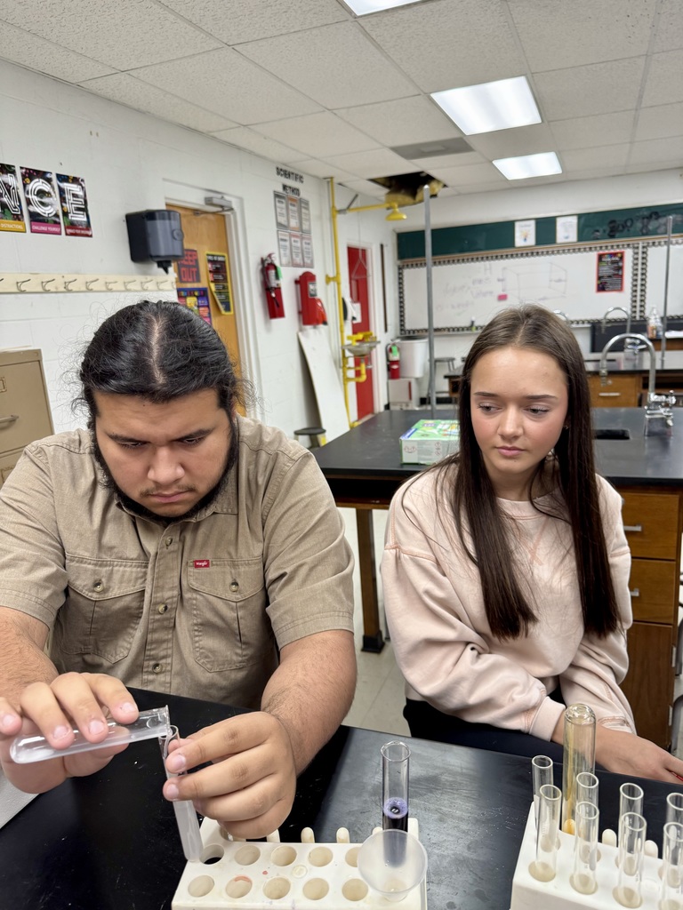 Picture of students performing a science lab