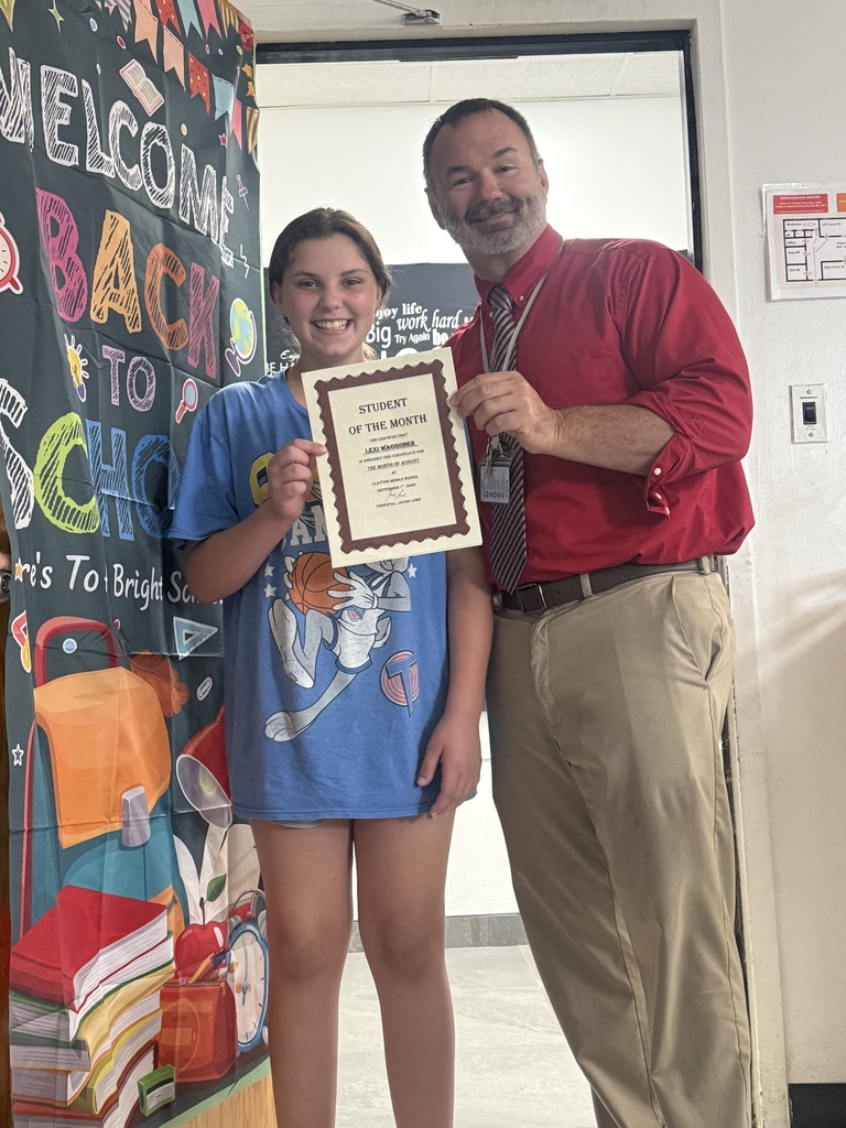 Seventh Grade Student of the Month