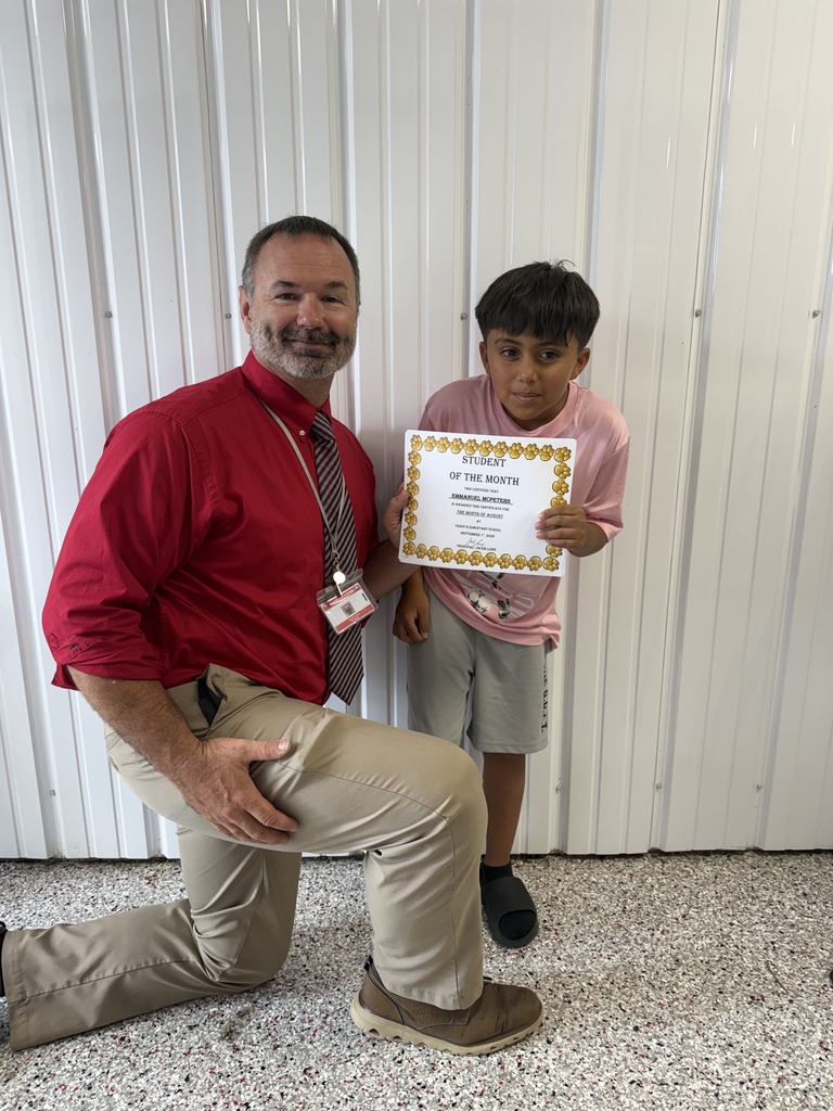 Fourth Grade Student of the Month