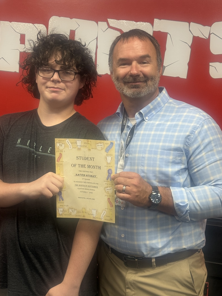 Eighth Grade Student of the Month