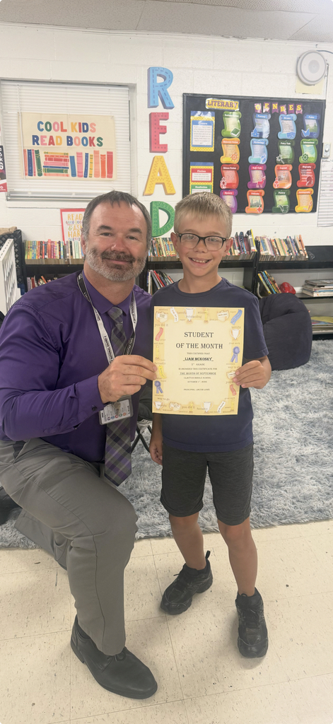 Fifth Grade Student of the Month