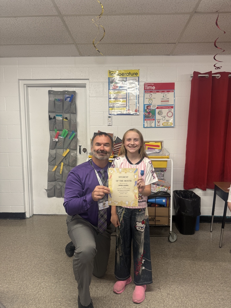 Fourth Grade Student of the Month