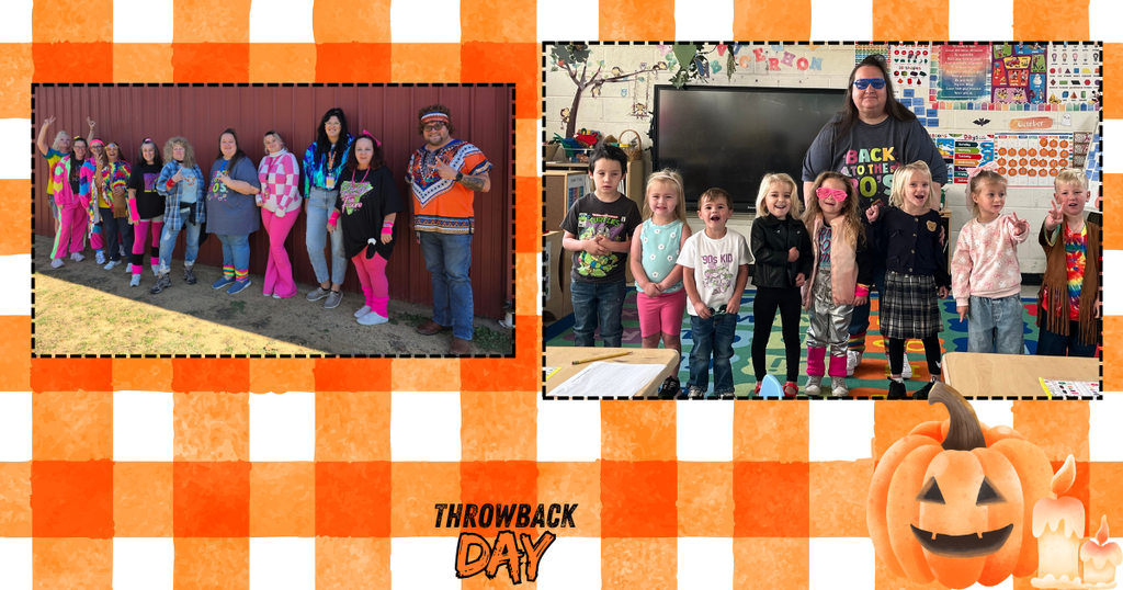 pictures of staff and students dress up in classic throwback fashion