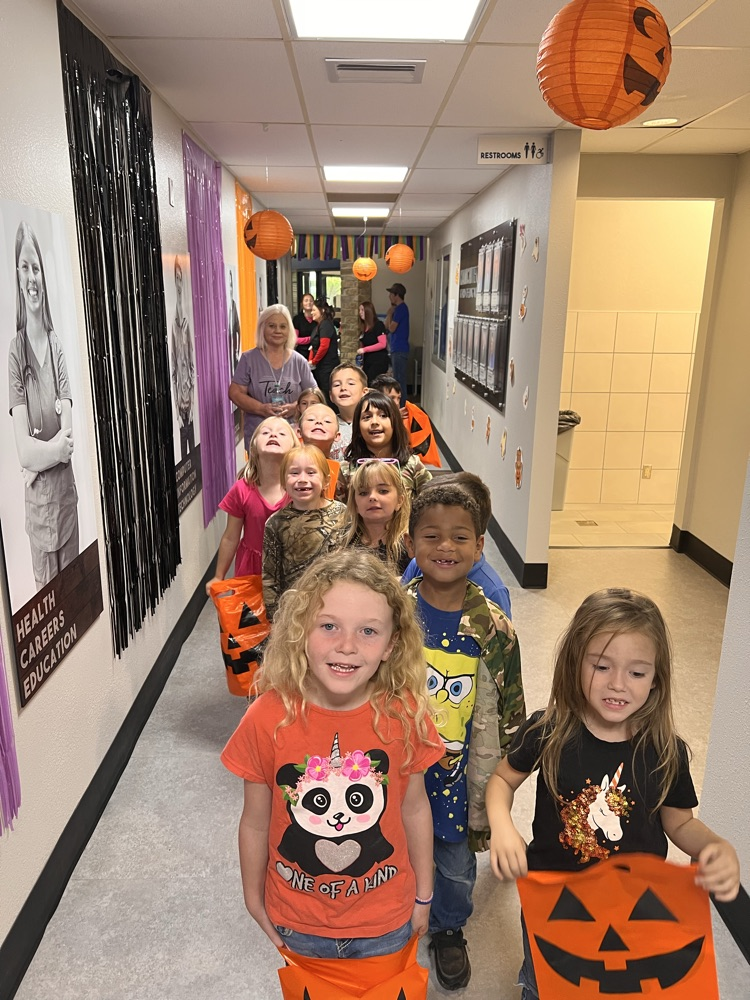 K-4th has a great time at KTC in Talihina. We learned amount different careers and got lots of candy.