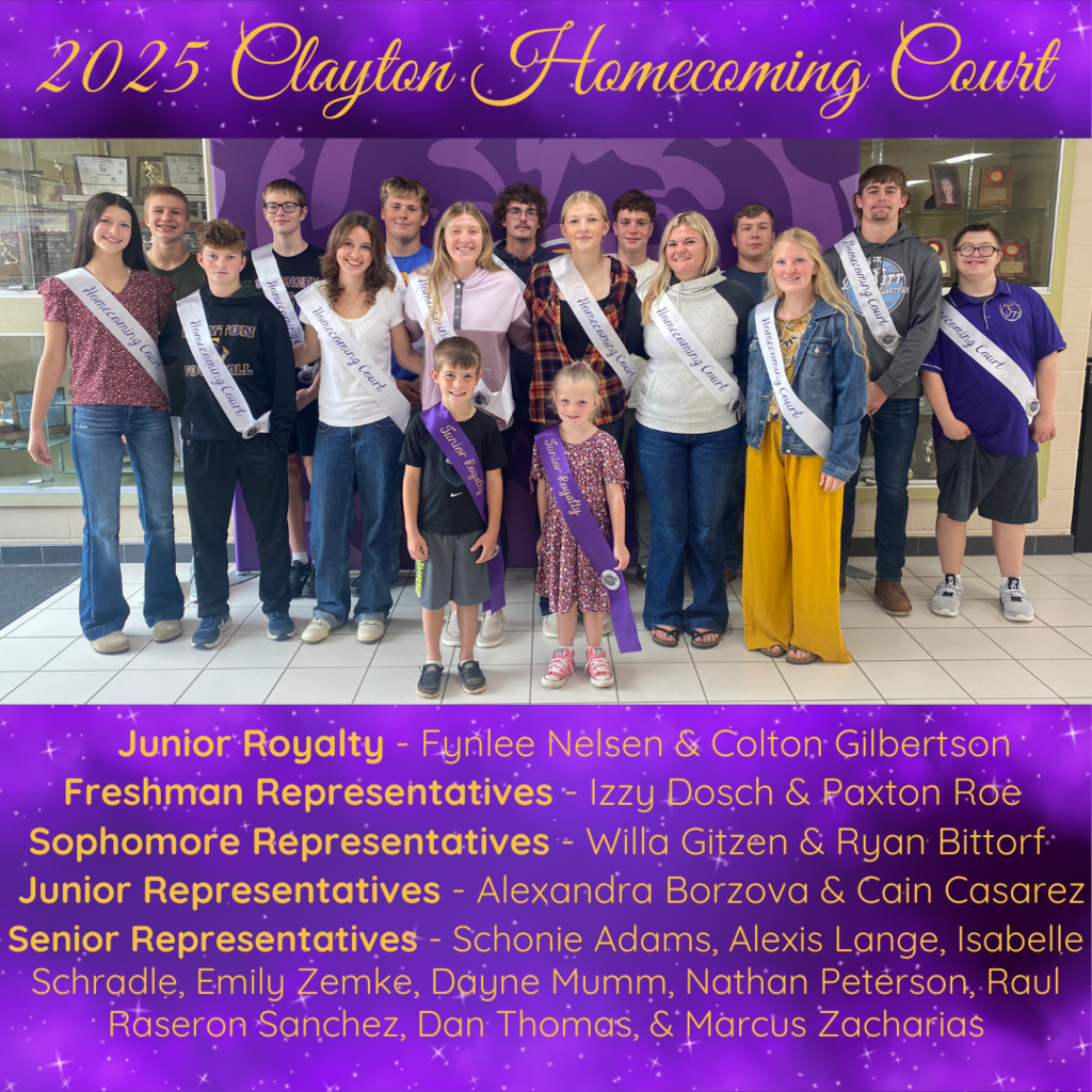 2025 Homecoming Court (2)