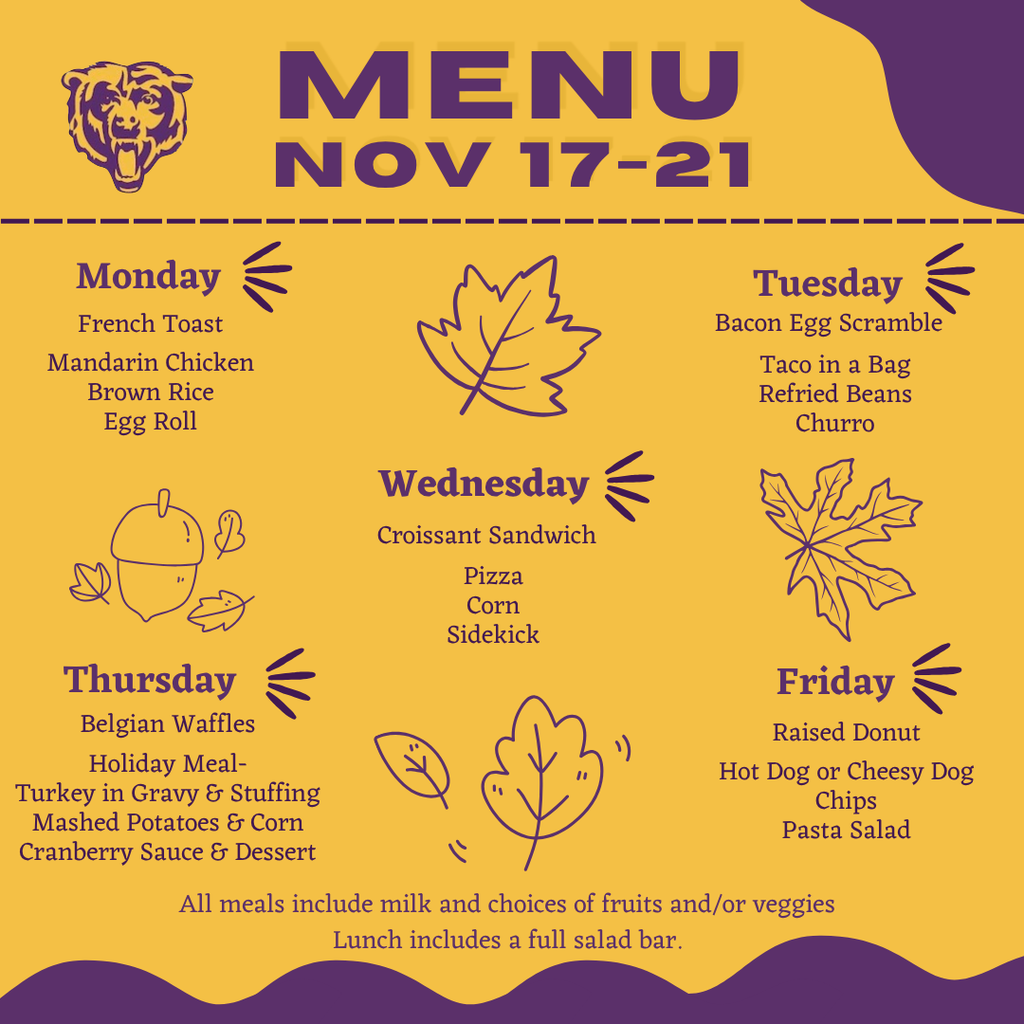 Menu 11/17/25