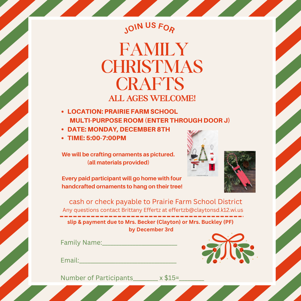 Christmas Craft Night