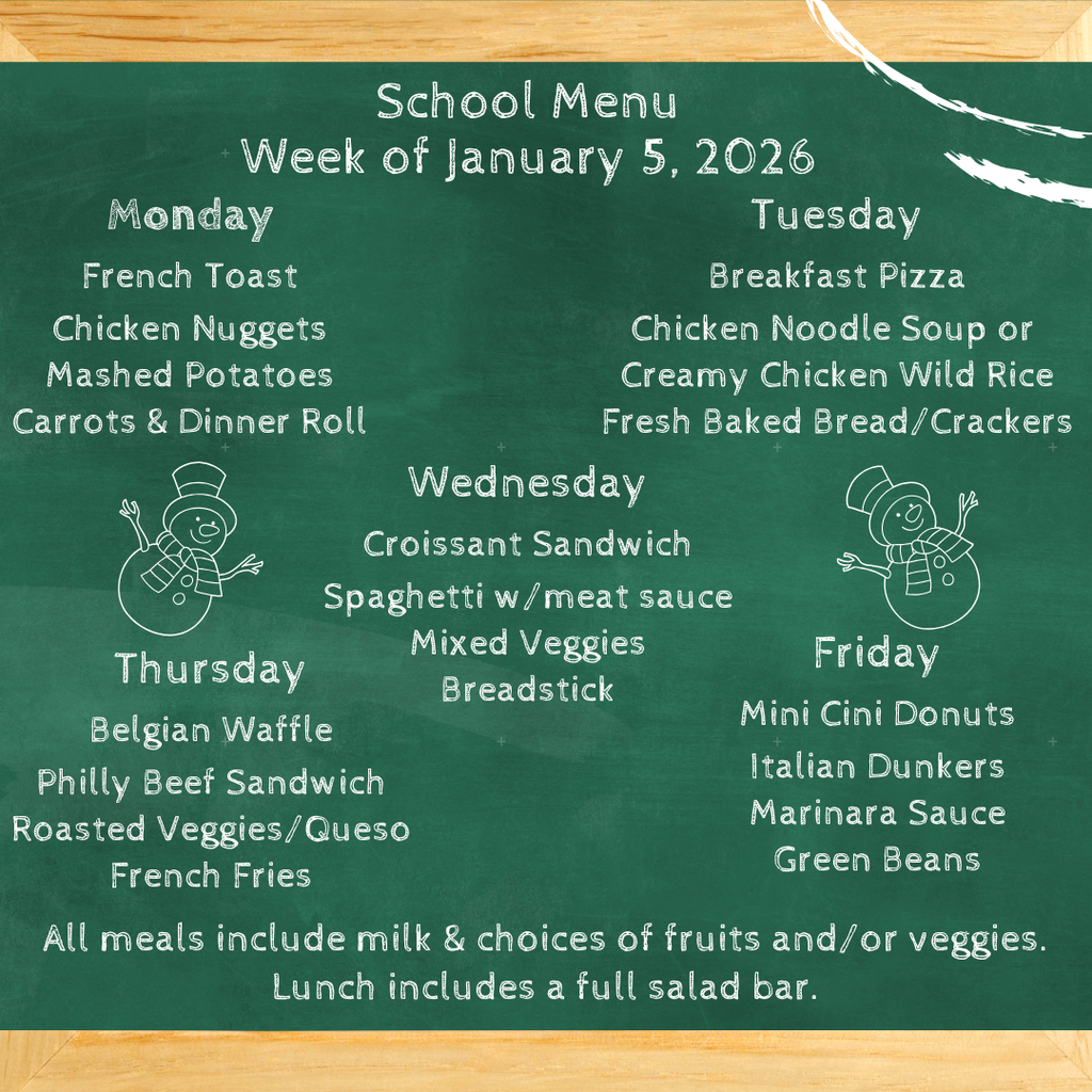 School Menu-010526