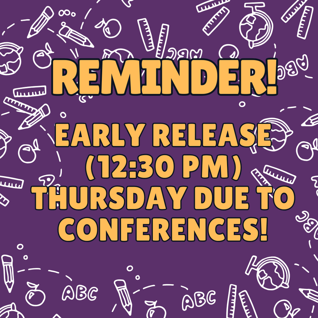 Reminder Early Release