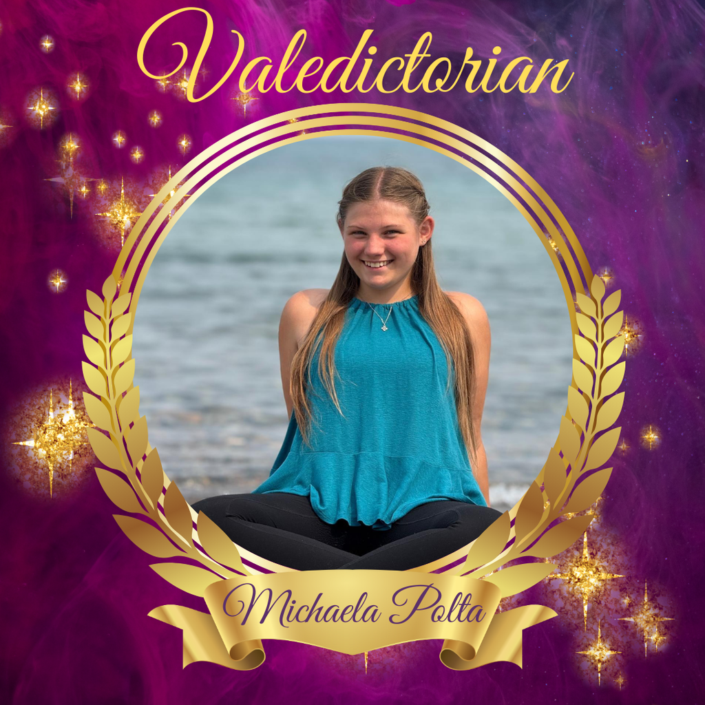 Valedictorian Michaela Polta
