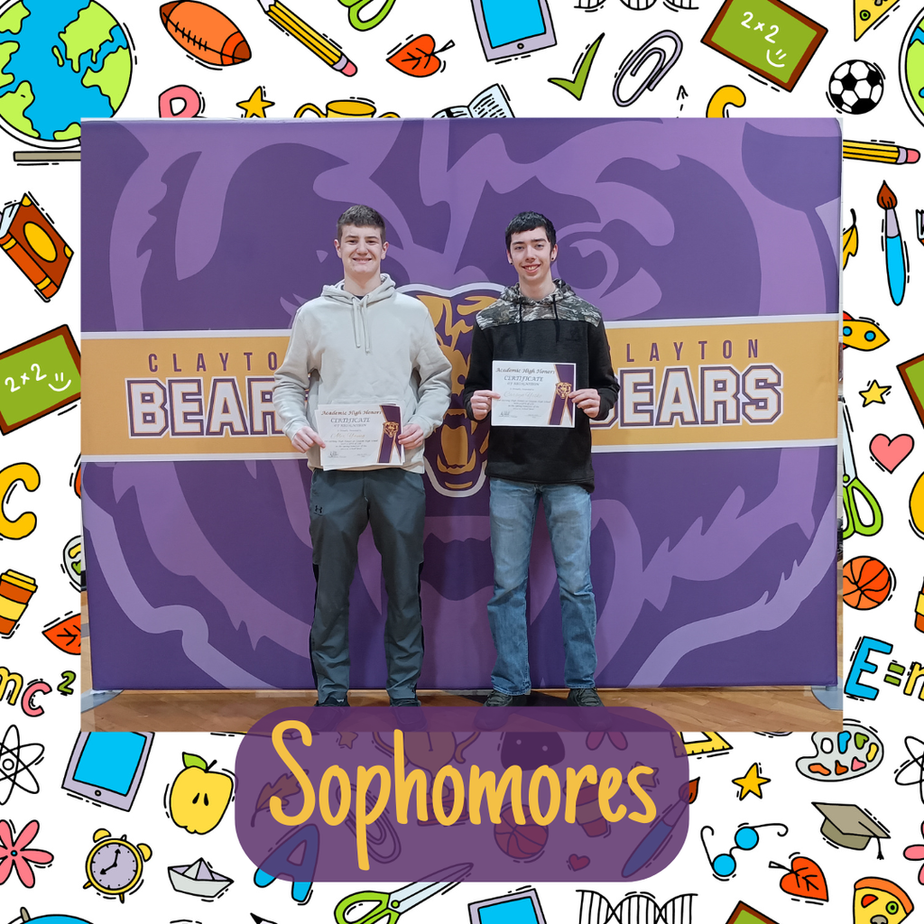 Honors Breakfast 2026 Sophomores