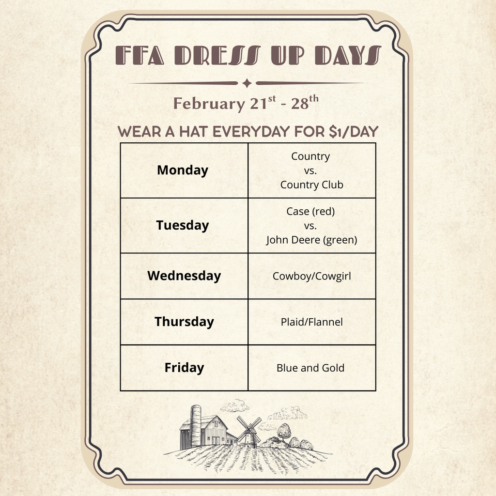 FFA Dress up Days
