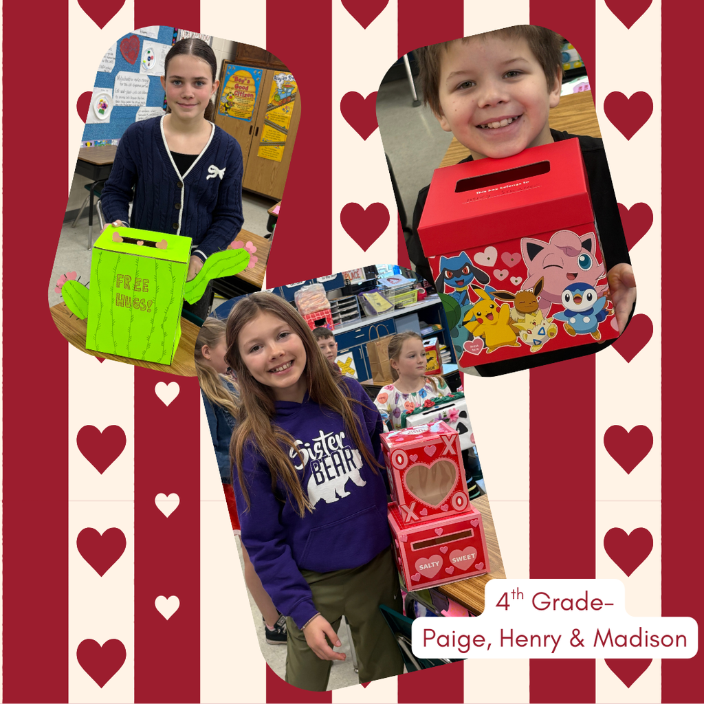 4th grade - Paige, Henry and Madison