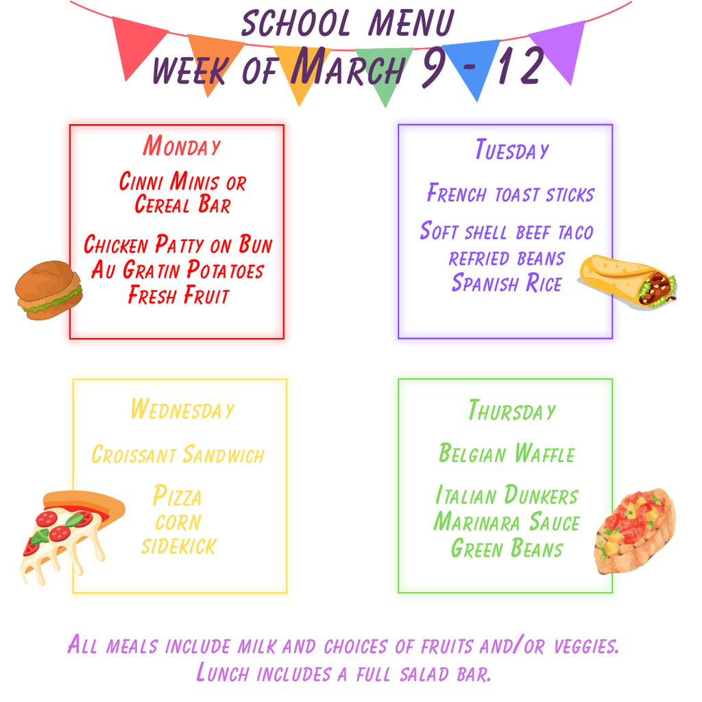 School Menu 030926