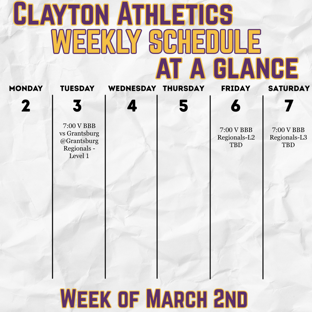 030226 Weekly Athletics