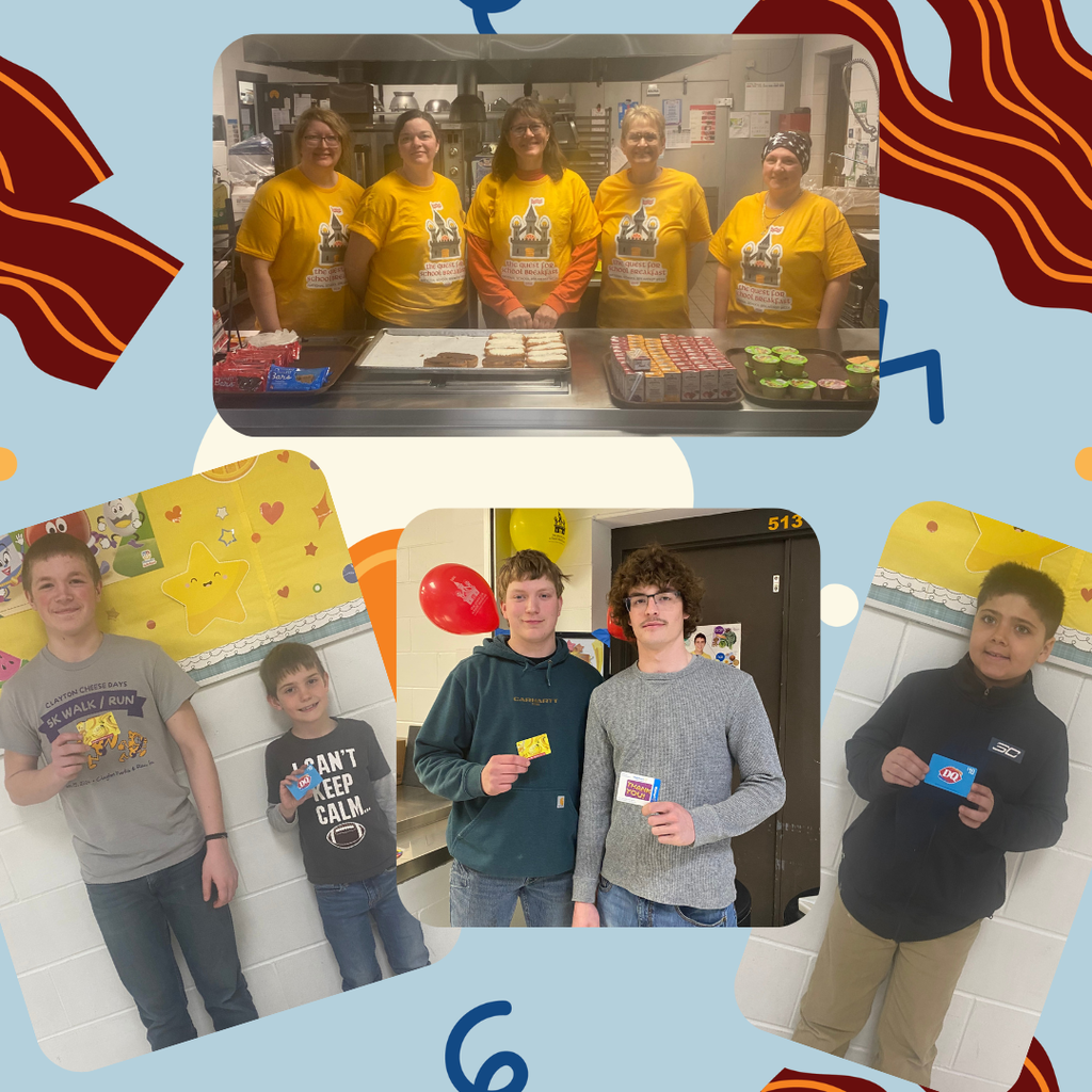 Breakfast Wk Monday Winners