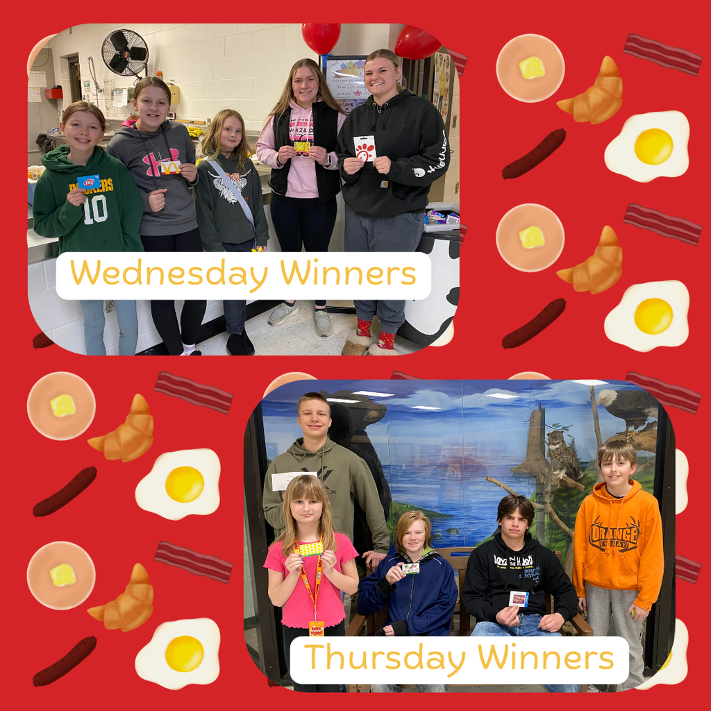 Wednesday and Thursday Winners