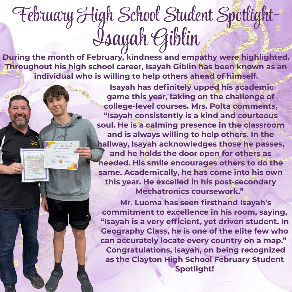 HS February Spotlight - Giblin