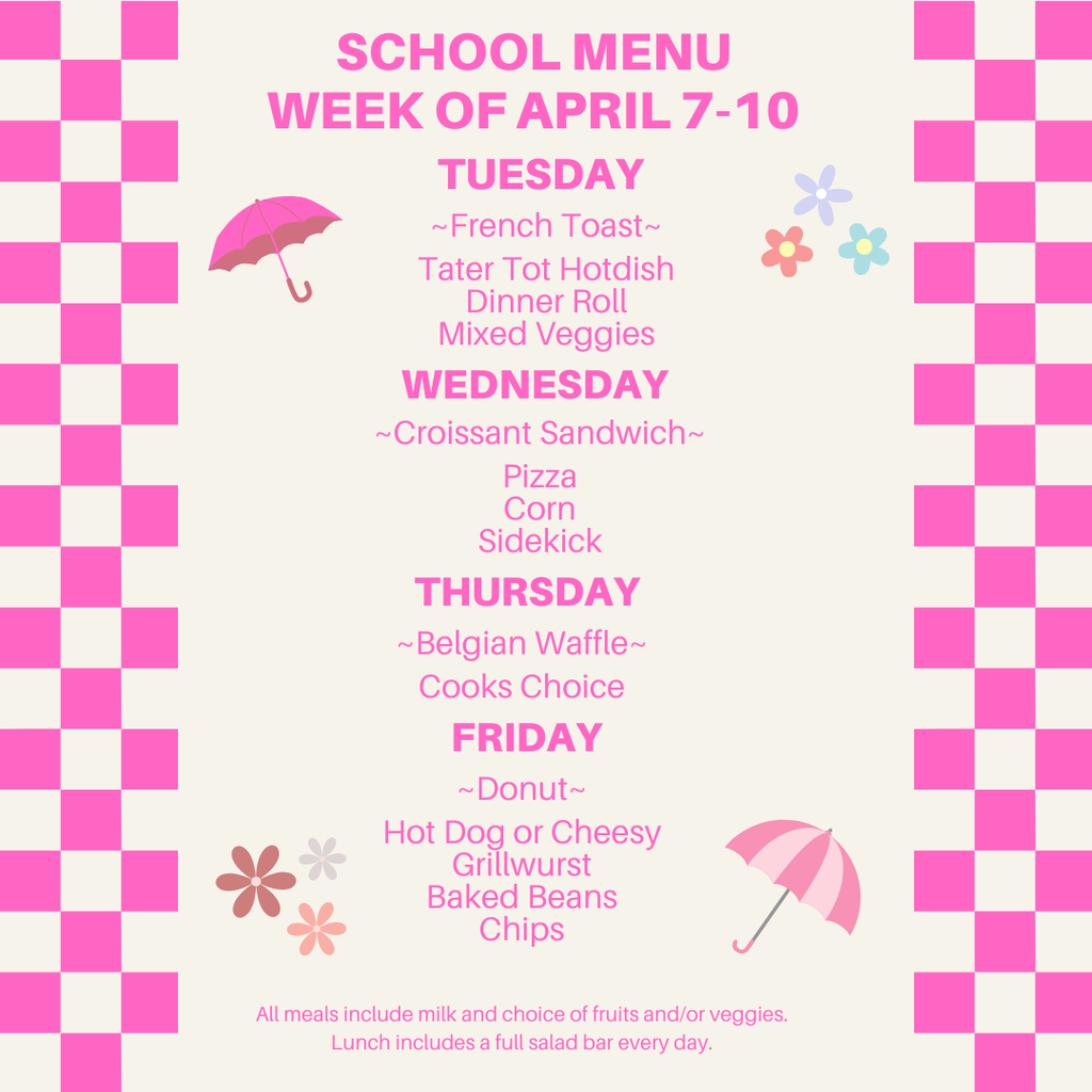 School Menu 040726