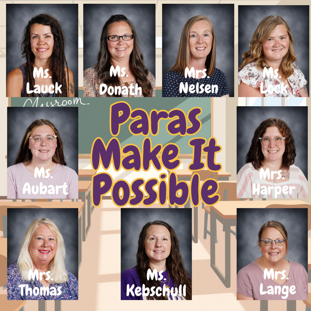 Para Day  - Ms Lauck, Ms Donath, Mrs Nelson, Ms Lock, Ms Aubart, Mrs. Harper, Mrs Thomas, Ms Kebschull, Mrs Lange