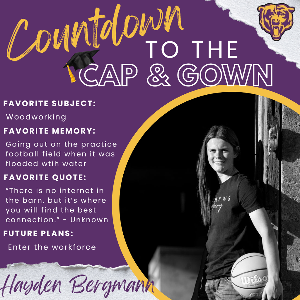 Senior Spotlight Hayden Bergmann