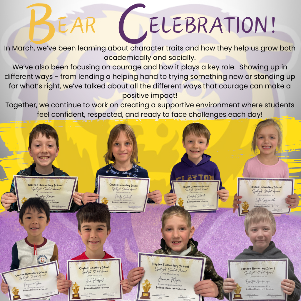 March ES Student Spotlight