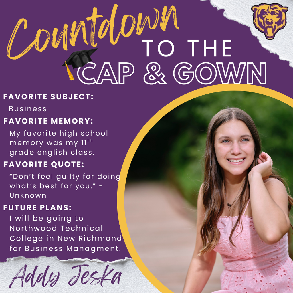 Senior Spotlight - Addy Jeska