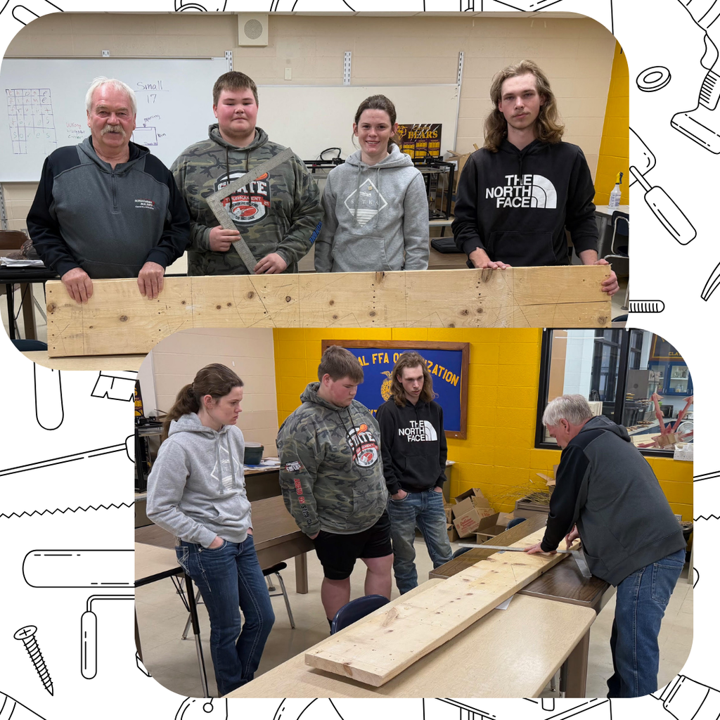 Students in DIY class with community member Scott Donath