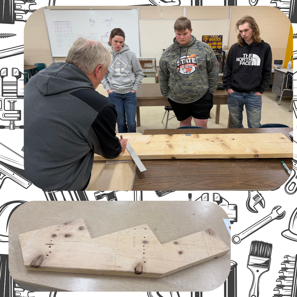 Clayton students with community member Scott Donath