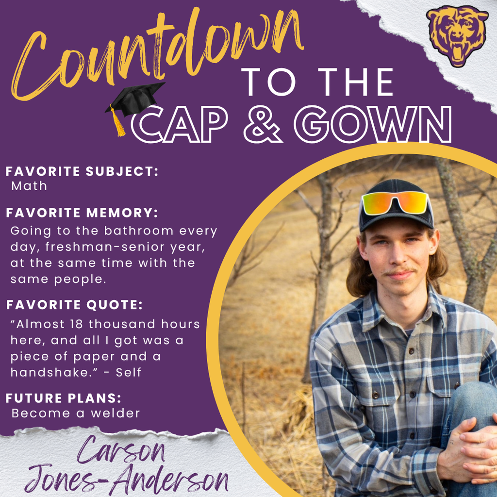 Senior Spotlight Carson Jones-Anderson