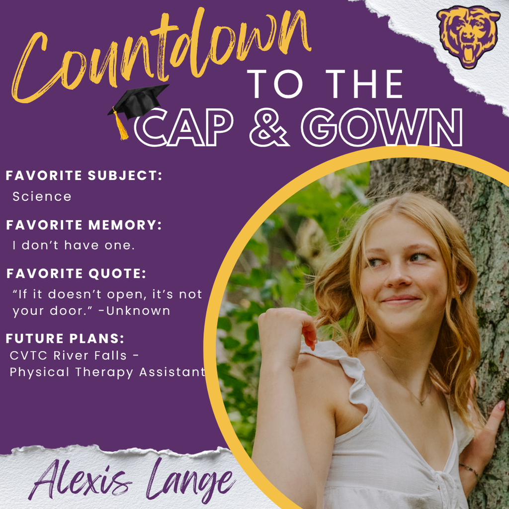 Senior Spotlight  Alexis Lange