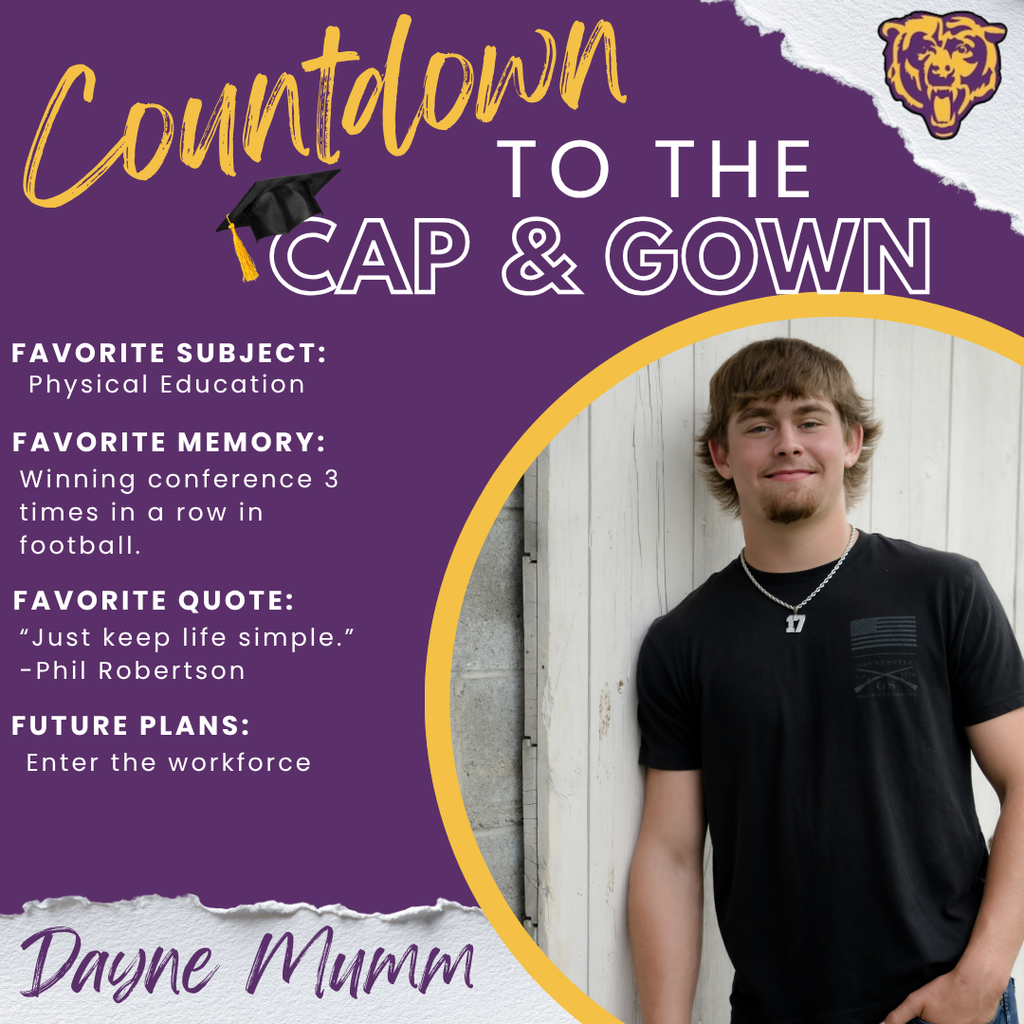 Senior Spotlight  Dayne Mumm