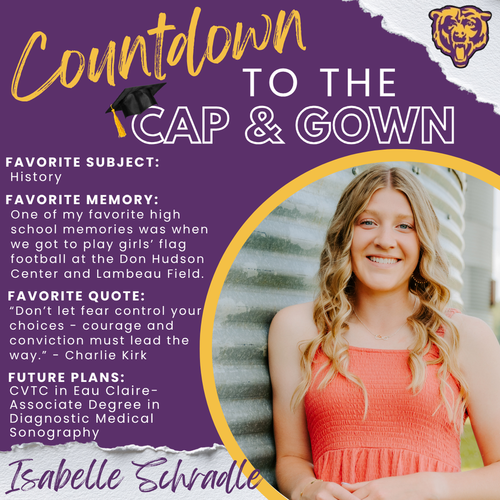Senior Spotlight Isabelle Schradle