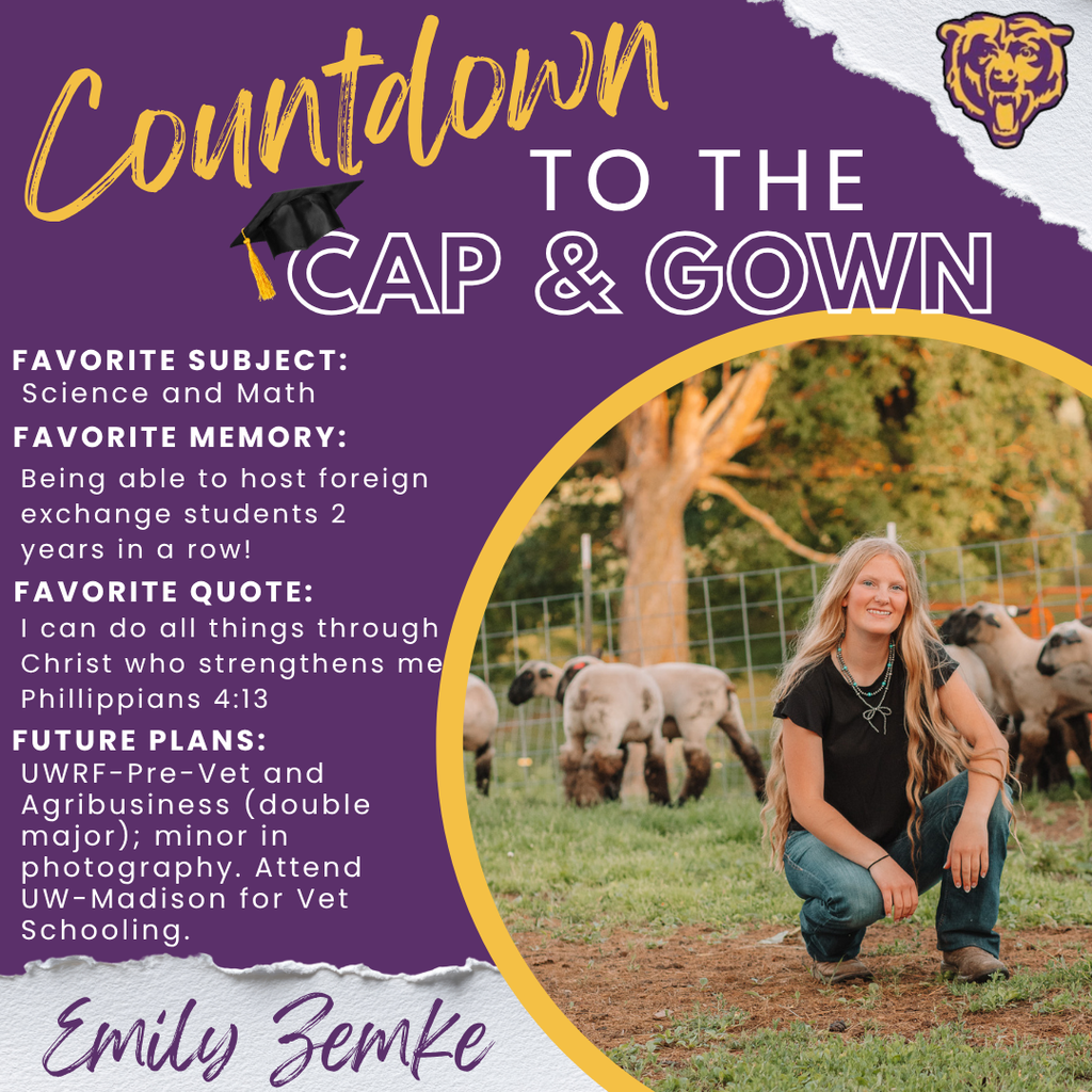 Senior Spotlight Emily Zemke