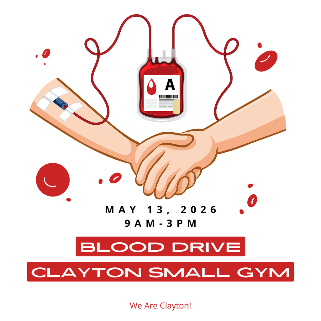 Blood Drive May 13th 9-3