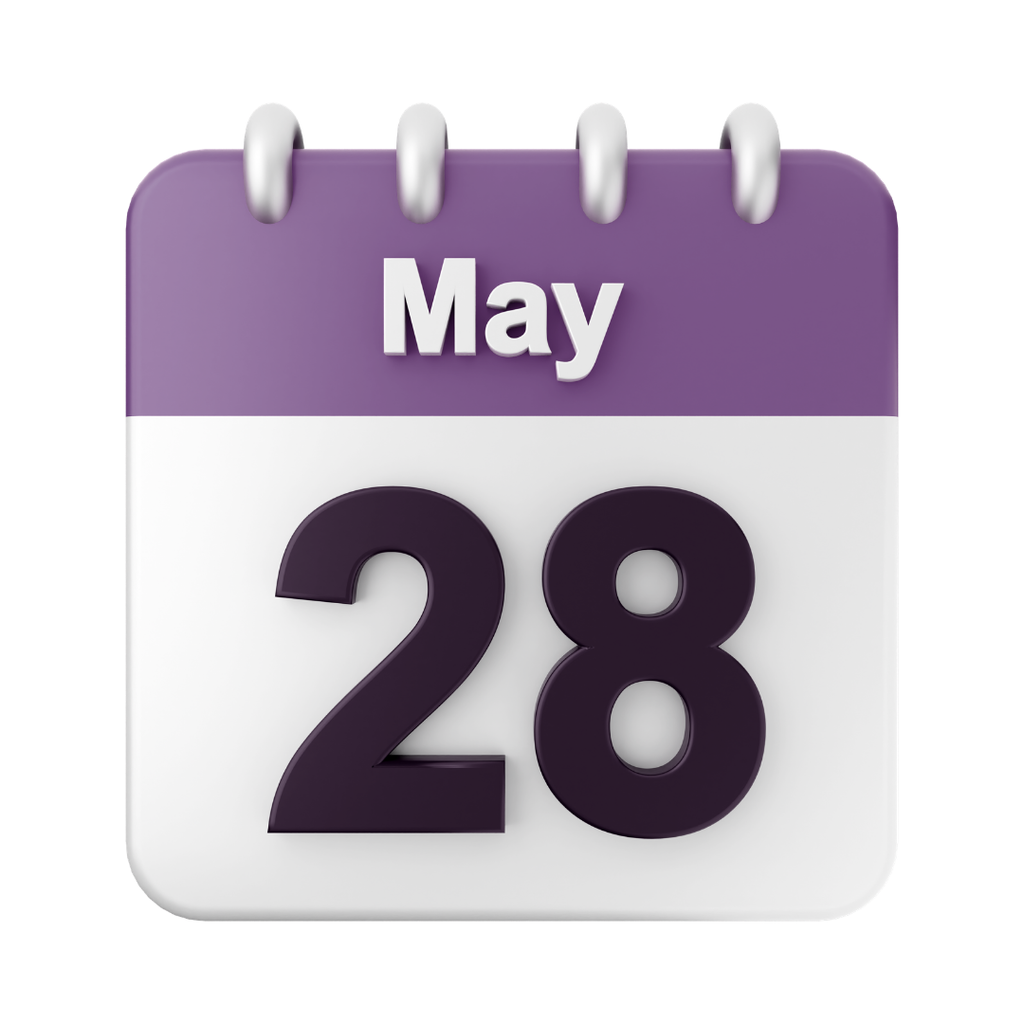 May 28th Schedule Change