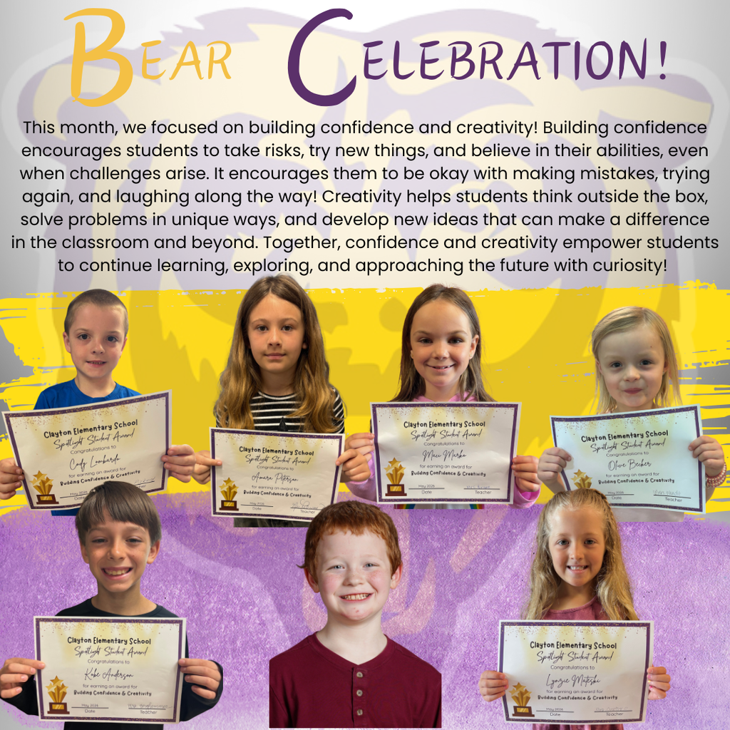 May ES Student Spotlights