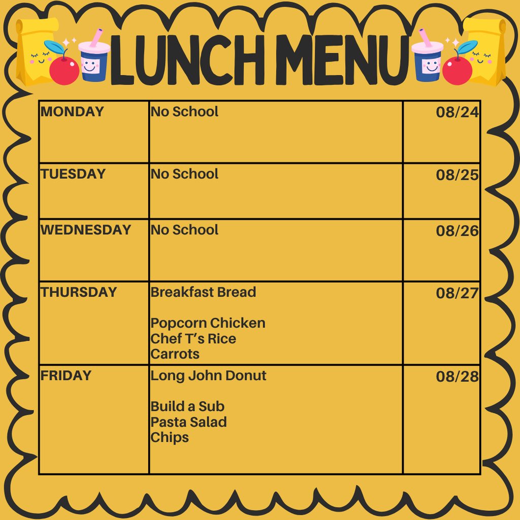 Lunch Menu