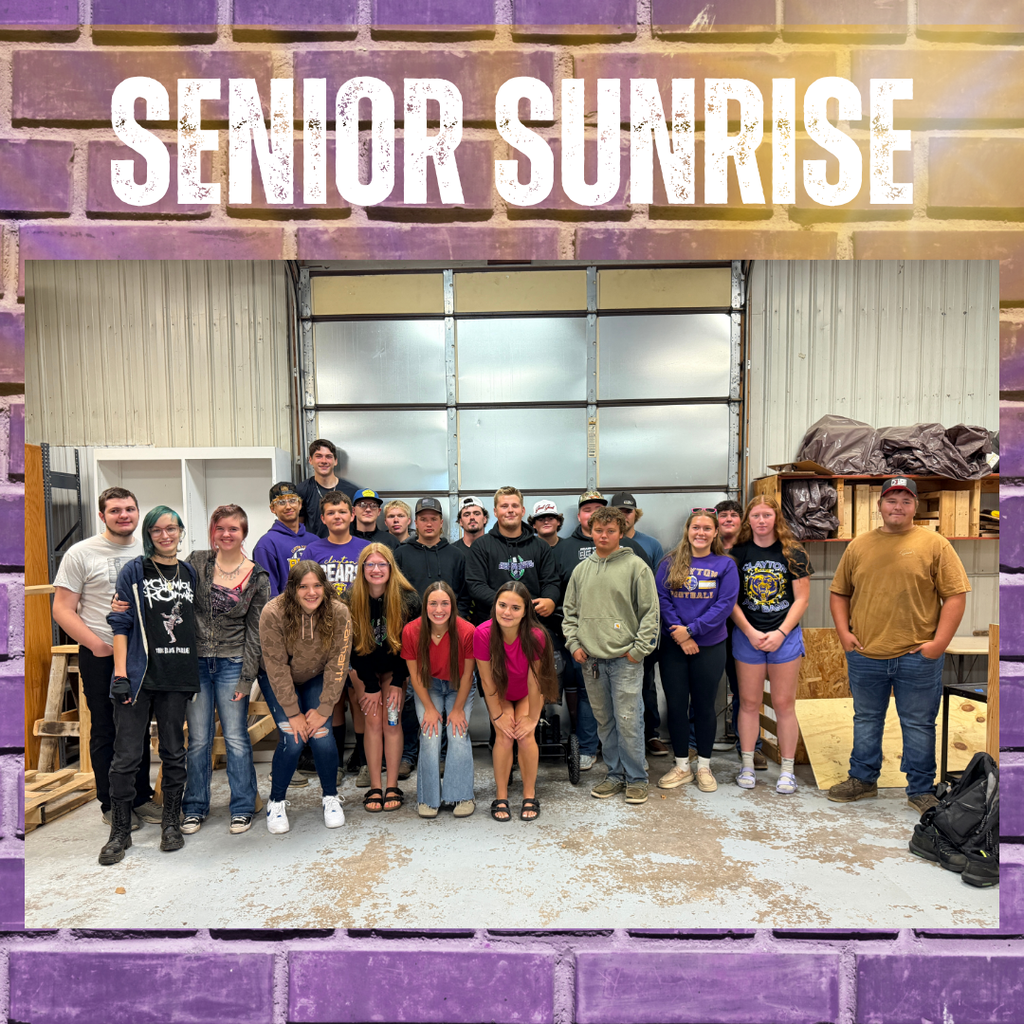 Senior Sunrise showing the Class of 2027
