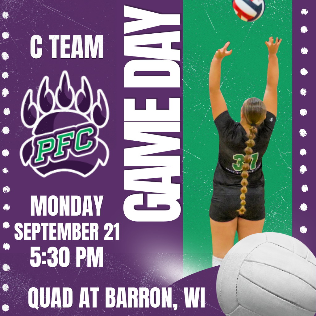 PFC Bearcats Volleyball Games September 21th