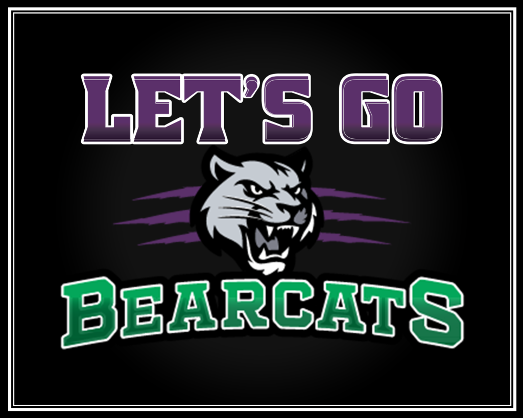 Let's Go Bearcats Graphic