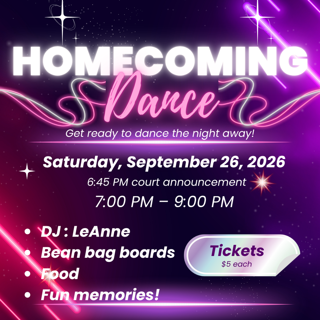 Homecoming Dance information