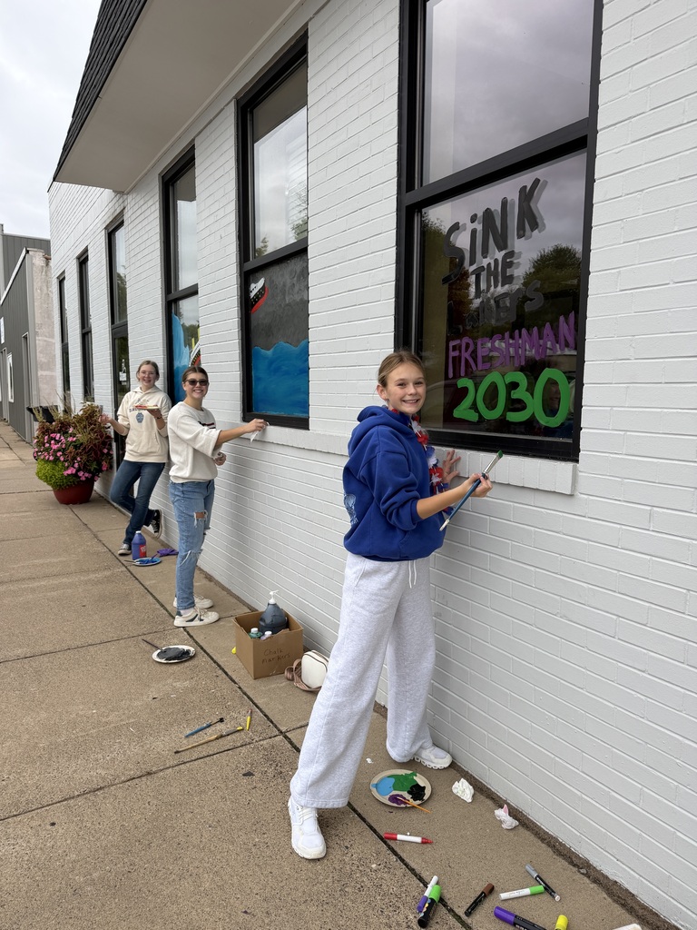 Homecoming Window Decorating Graphic